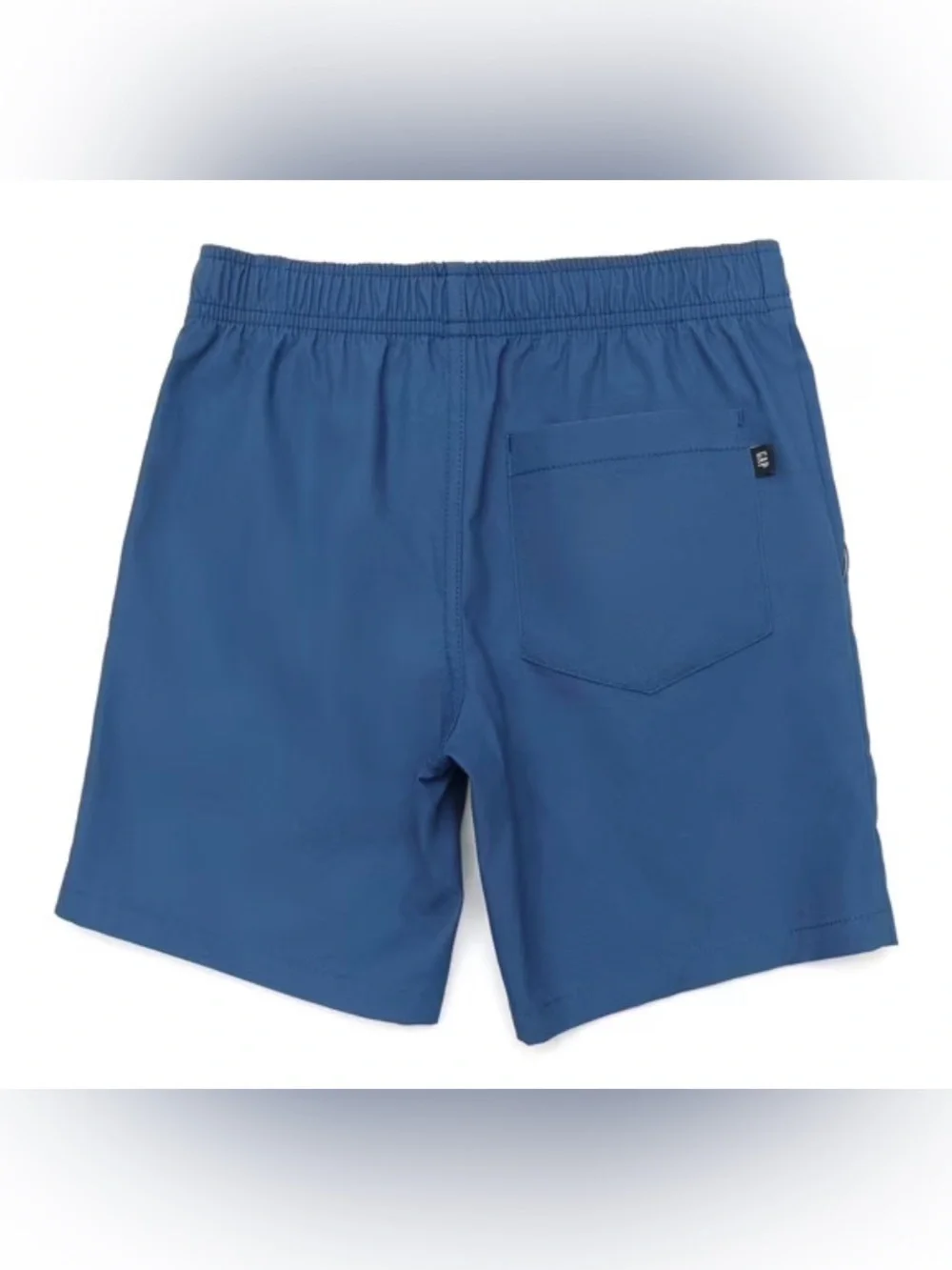 GAP Boys Blue Elastic-Waist Shorts